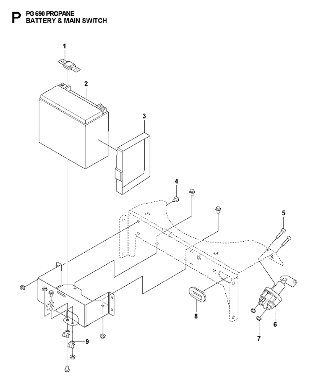 PG690-Propane-(2020-06)-husqvarna-PB-13Break Down