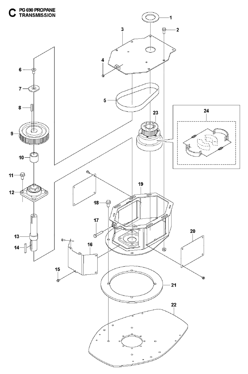 PG690-Propane-(2020-06)-husqvarna-PB-2Break Down