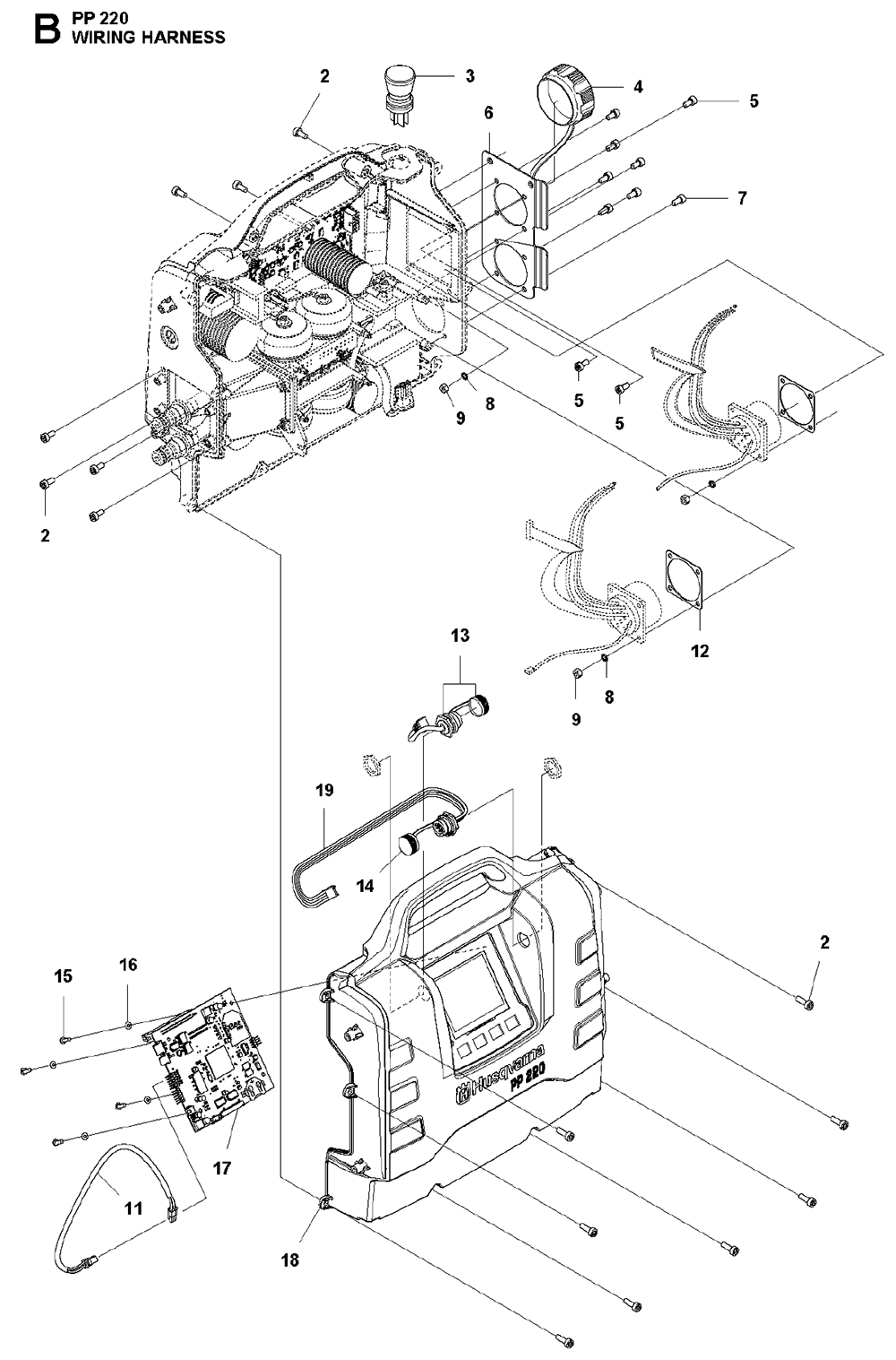 PP220-(20163400001)-husqvarna-PB-1Break Down