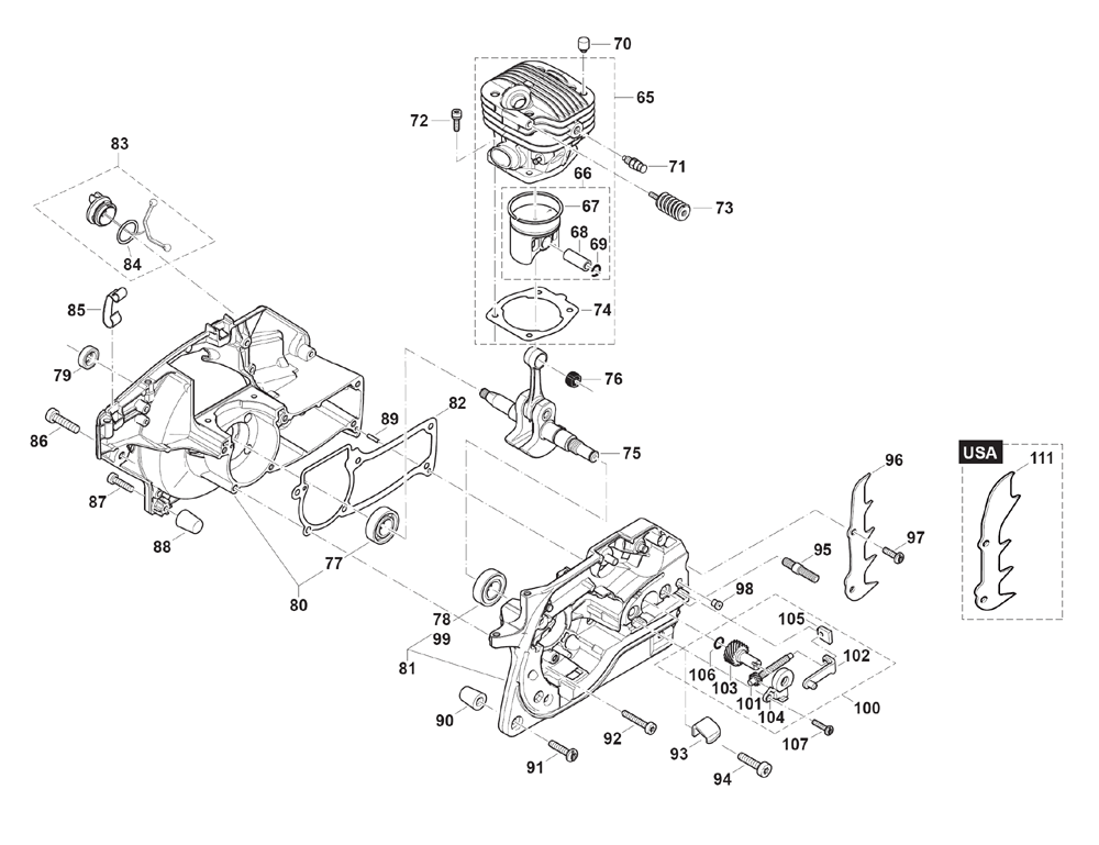 PS-510-Dolmar-PB-2Break Down