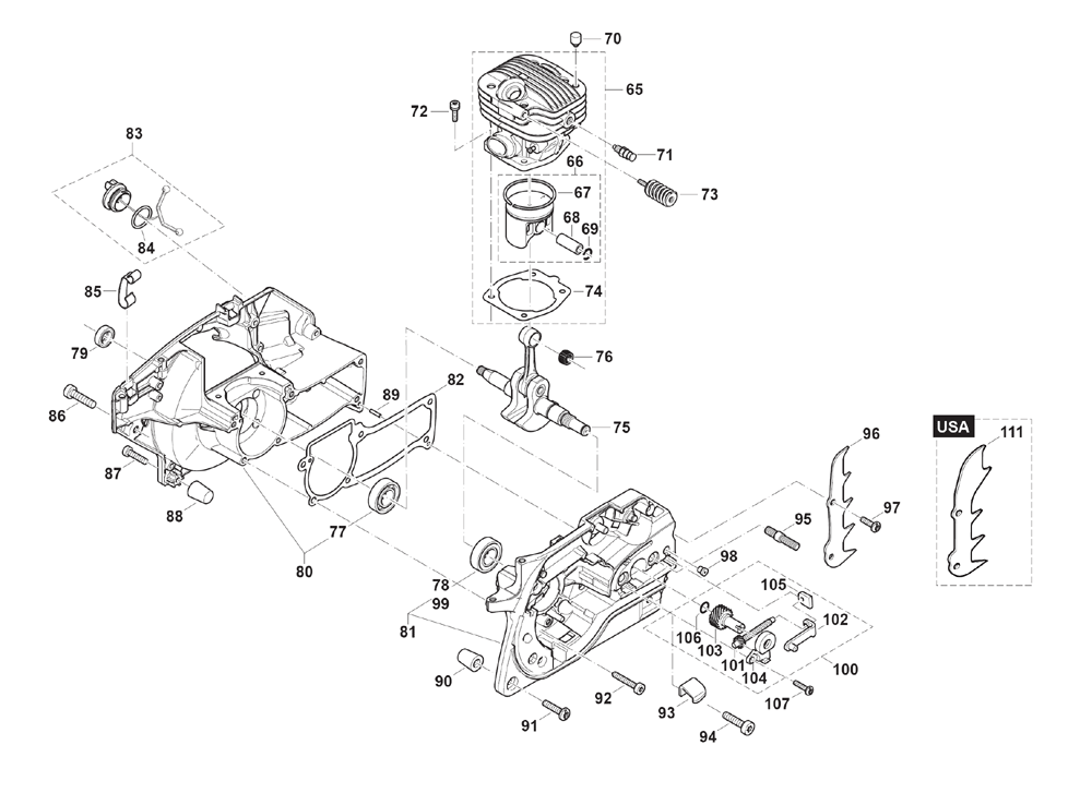 PS-5100-S-Dolmar-PB-2Break Down