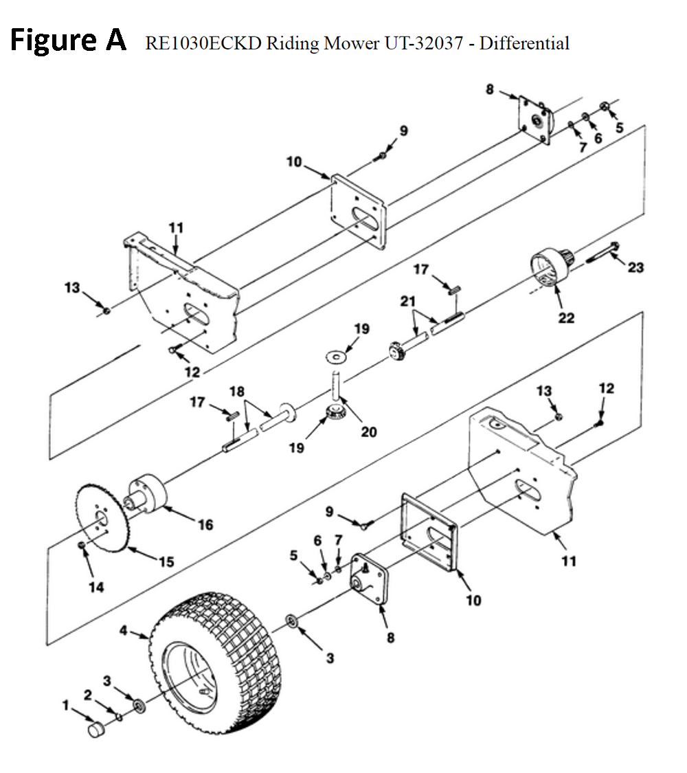 RE1030ECKD-(UT-32037)-homelite-PB-1Break Down
