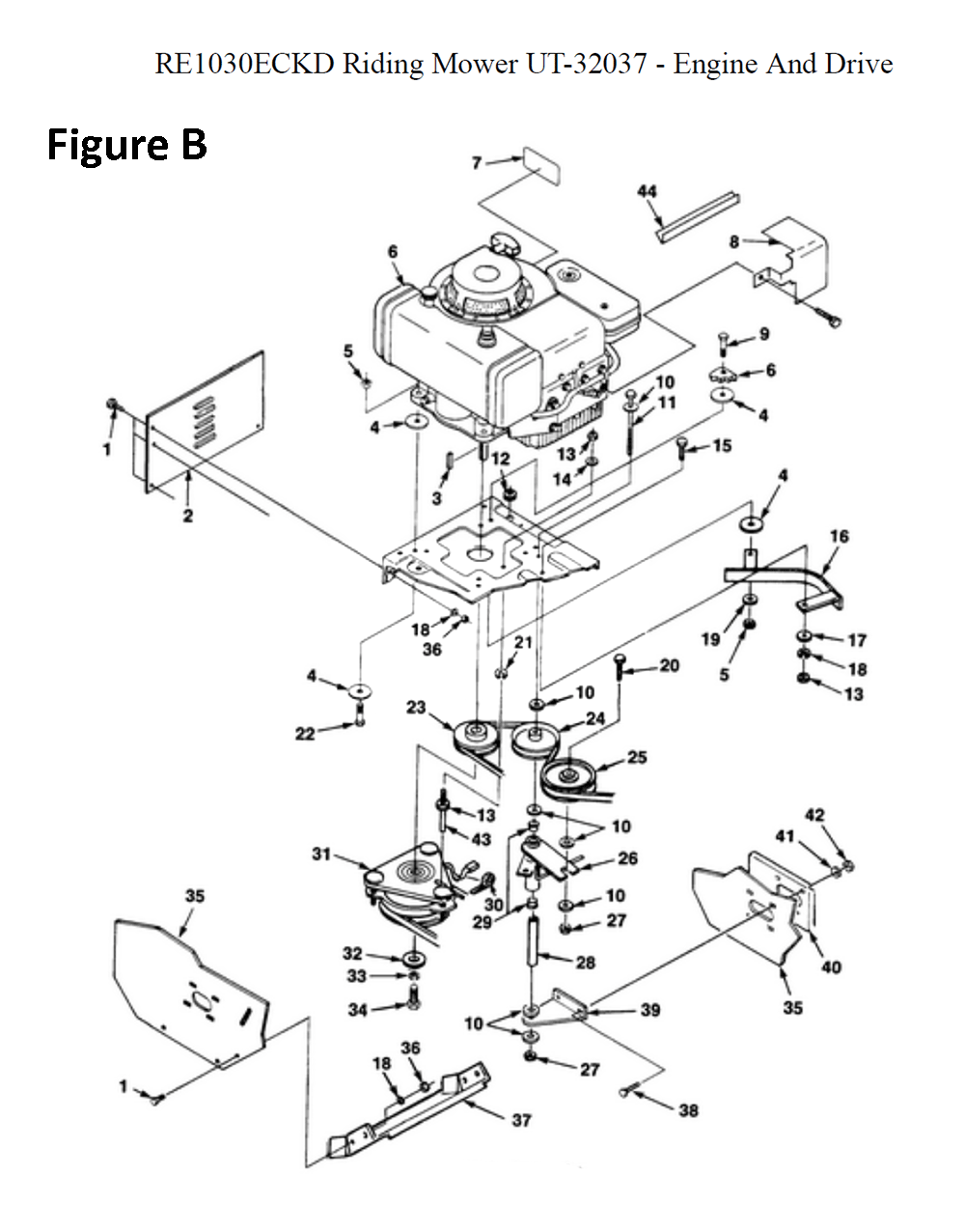 RE1030ECKD-(UT-32037)-homelite-PB-2Break Down