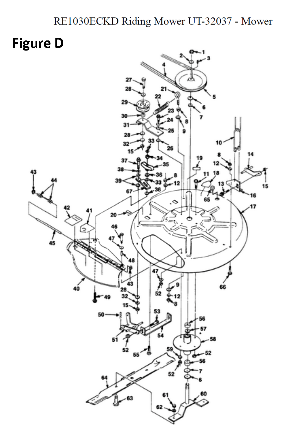 RE1030ECKD-(UT-32037)-homelite-PB-4Break Down