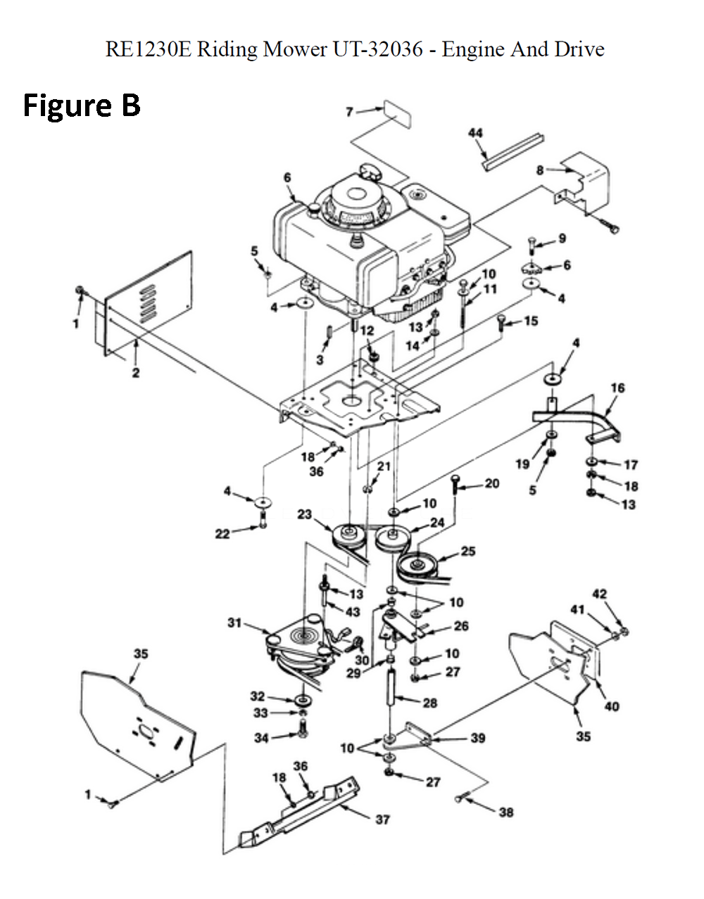 RE1230E-(UT-32036)-homelite-PB-2Break Down