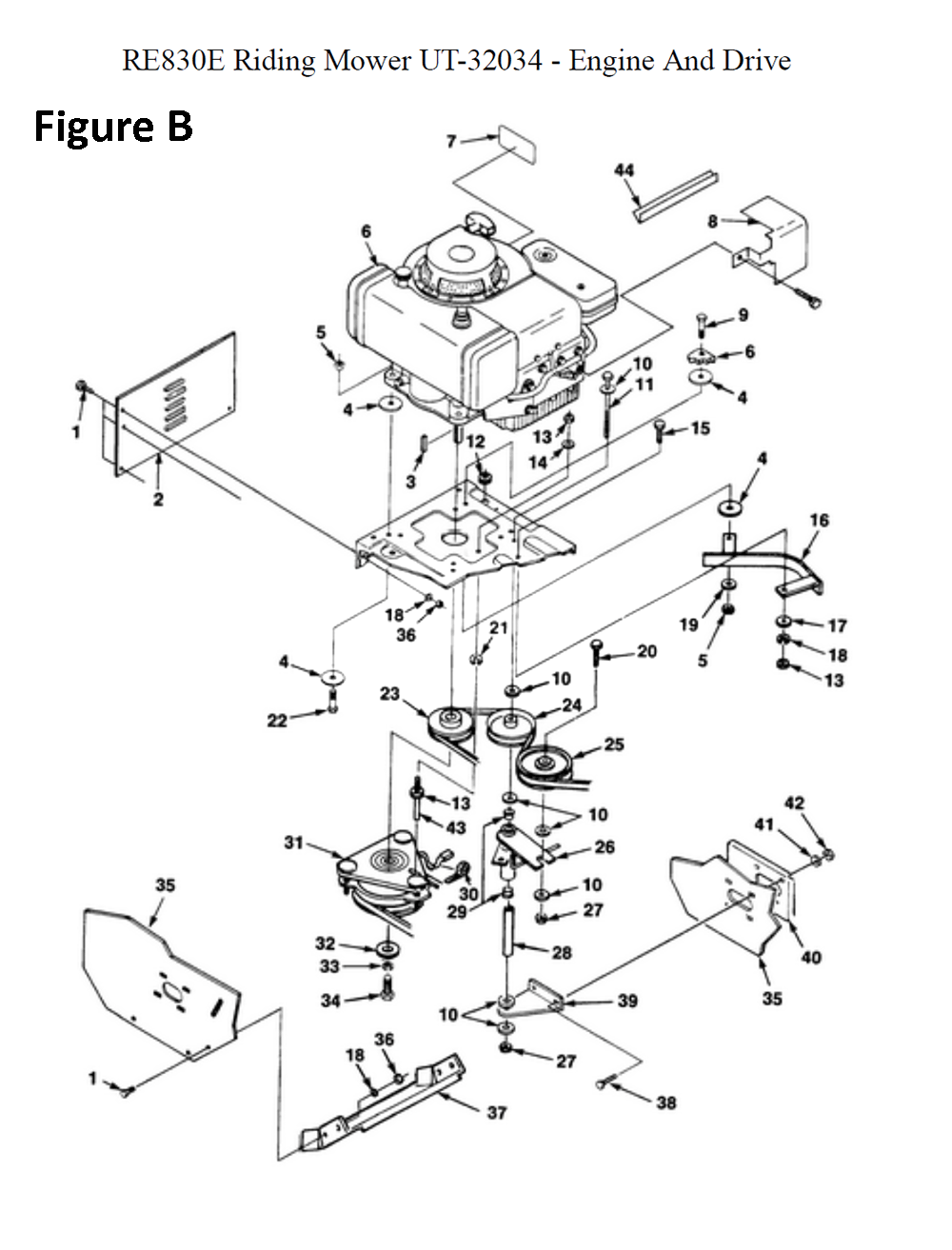 RE830E-(UT-32034)-homelite-PB-2Break Down