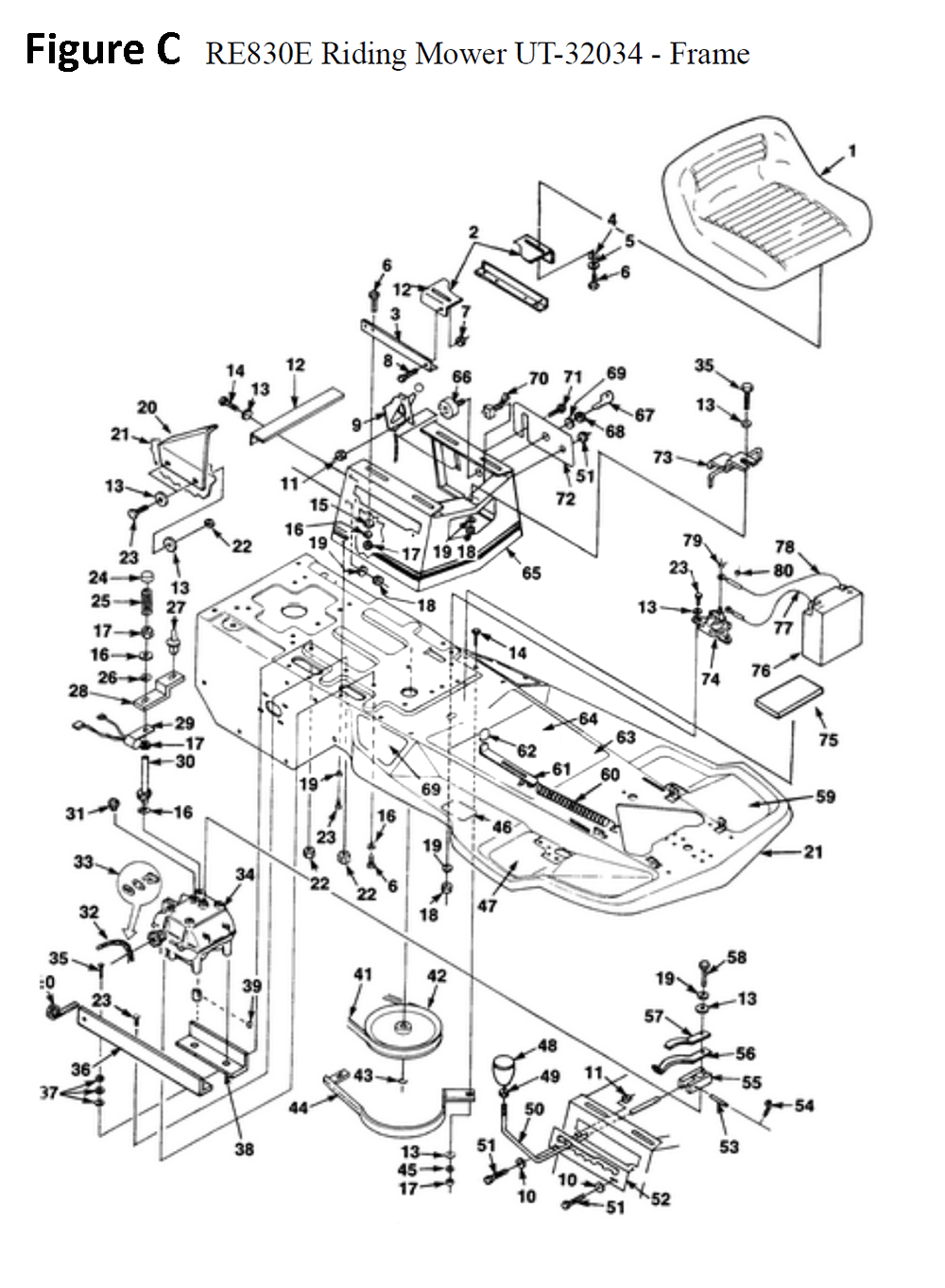RE830E-(UT-32034)-homelite-PB-3Break Down