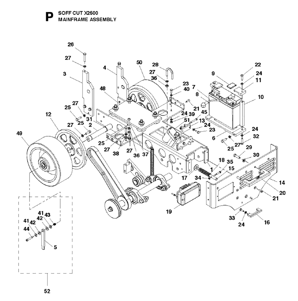 Soff-Cut-2500-(2015-06)-husqvarna-PB-13Break Down