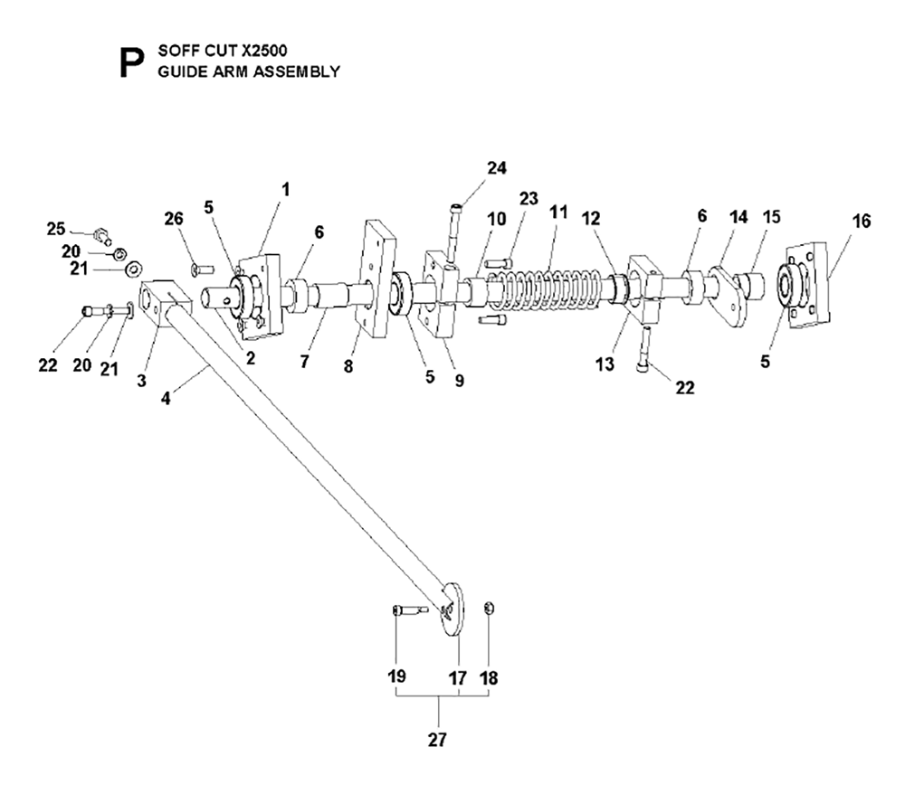 Soff-Cut-2500-(2022-06)-husqvarna-PB-13Break Down