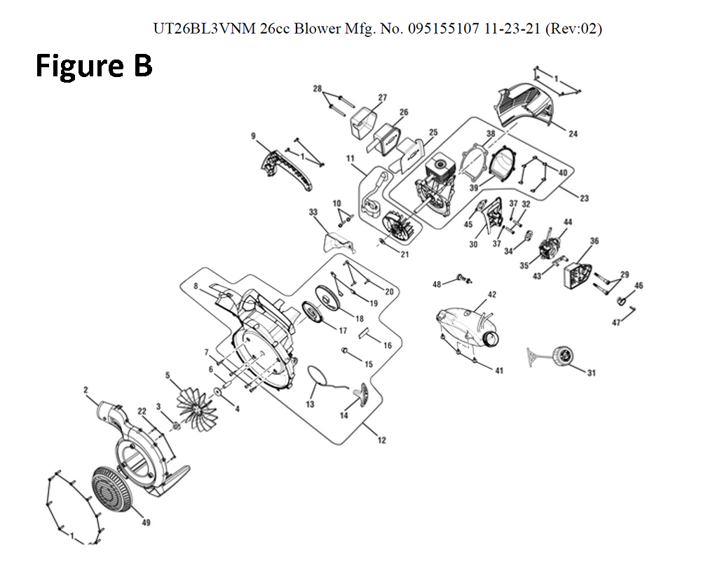 UT26BL3VNM-(095155107)-homelite-PB-1Break Down