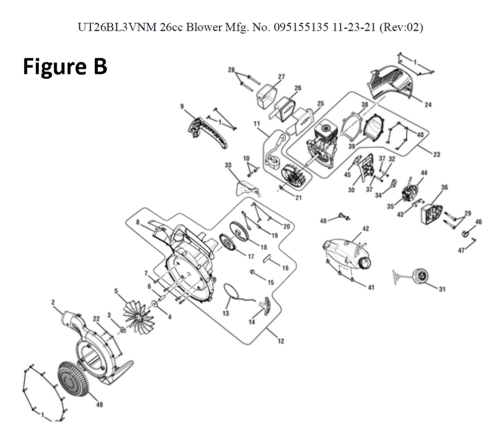 UT26BL3VNM-(095155135)-homelite-PB-1Break Down