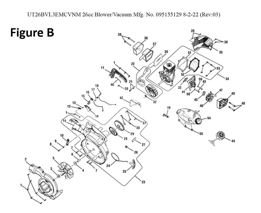 UT26BVL3EMCVNM-(095155129)-homelite-PB-1Break Down