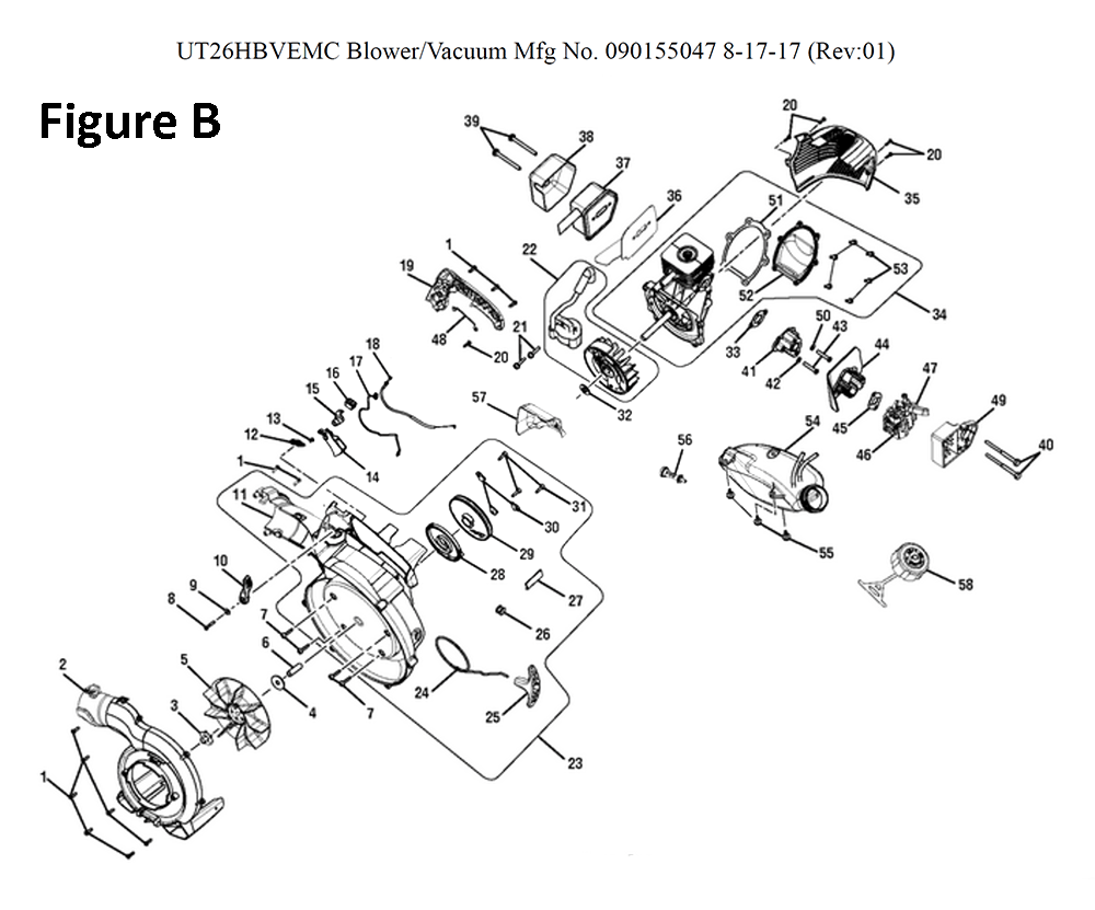 UT26HBVEMC-(090155047)-homelite-PB-1Break Down