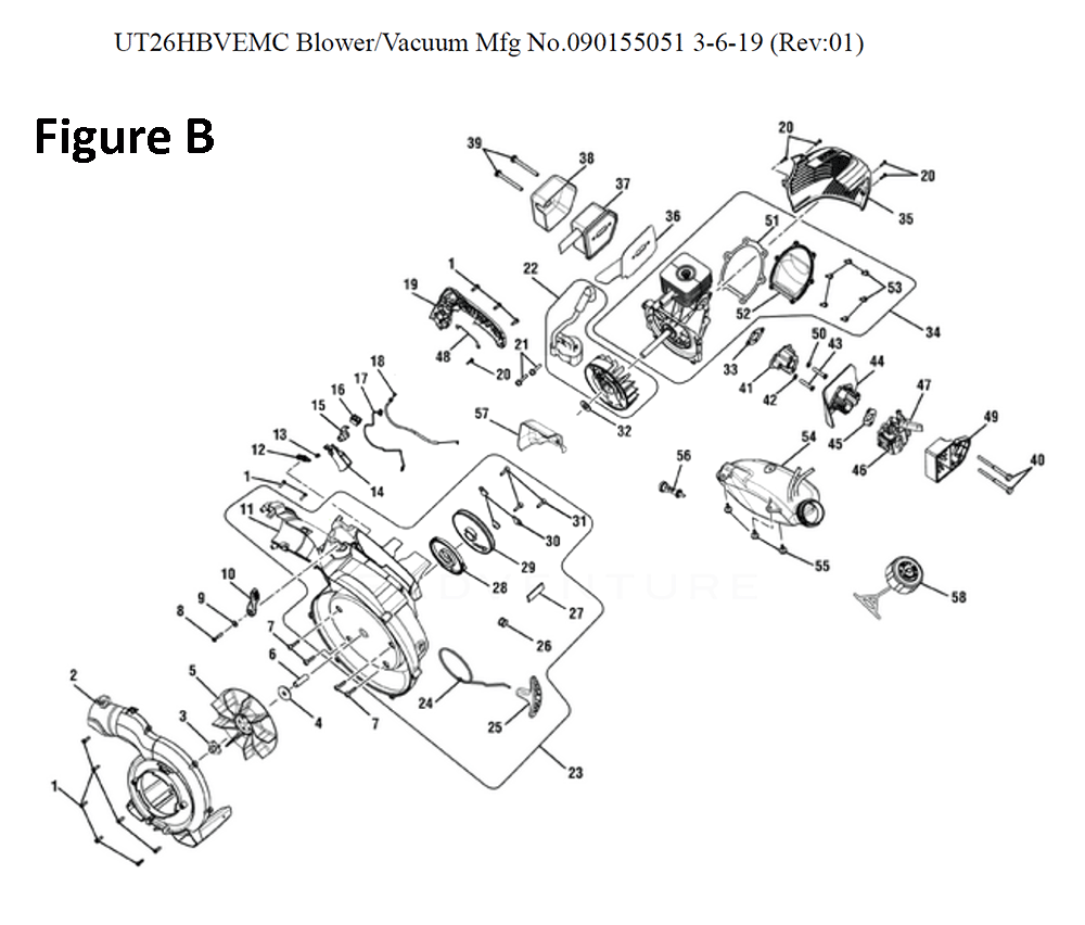 UT26HBVEMC-(090155051)-homelite-PB-1Break Down