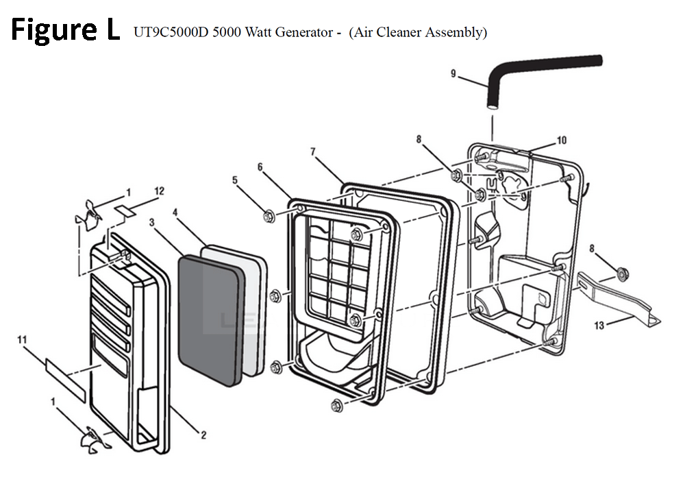 UT9C5000D-homelite-PB-11Break Down