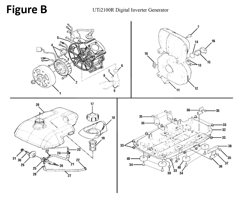 UTi2100R-homelite-PB-1Break Down