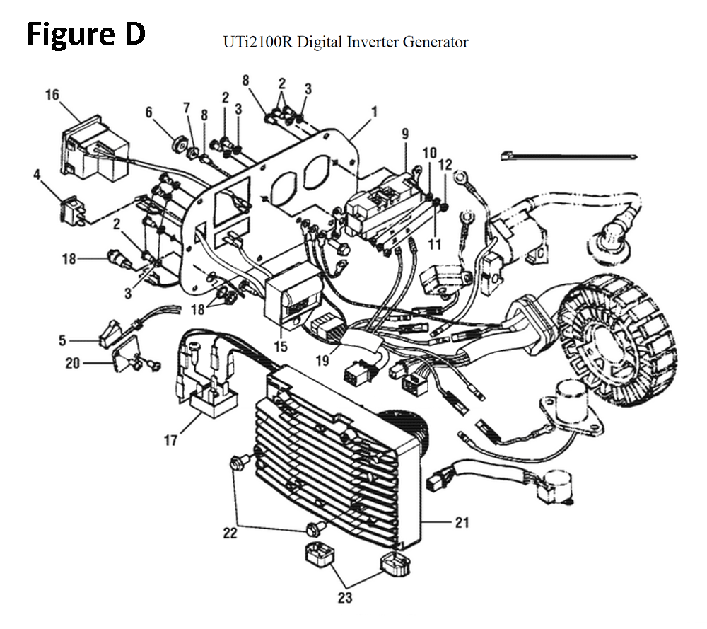 UTi2100R-homelite-PB-3Break Down