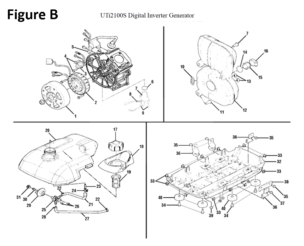 UTi2100S-homelite-PB-1Break Down