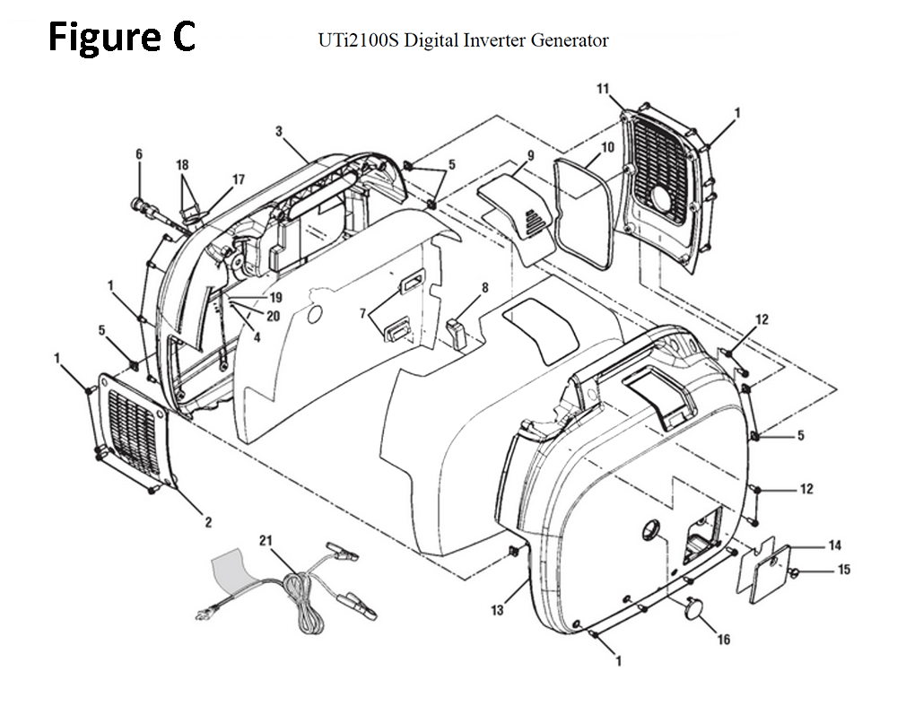 UTi2100S-homelite-PB-2Break Down