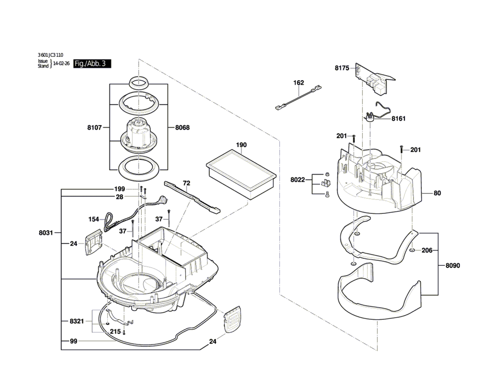 VAC090A-(3601JC3110)-Bosch-PB-2Break Down