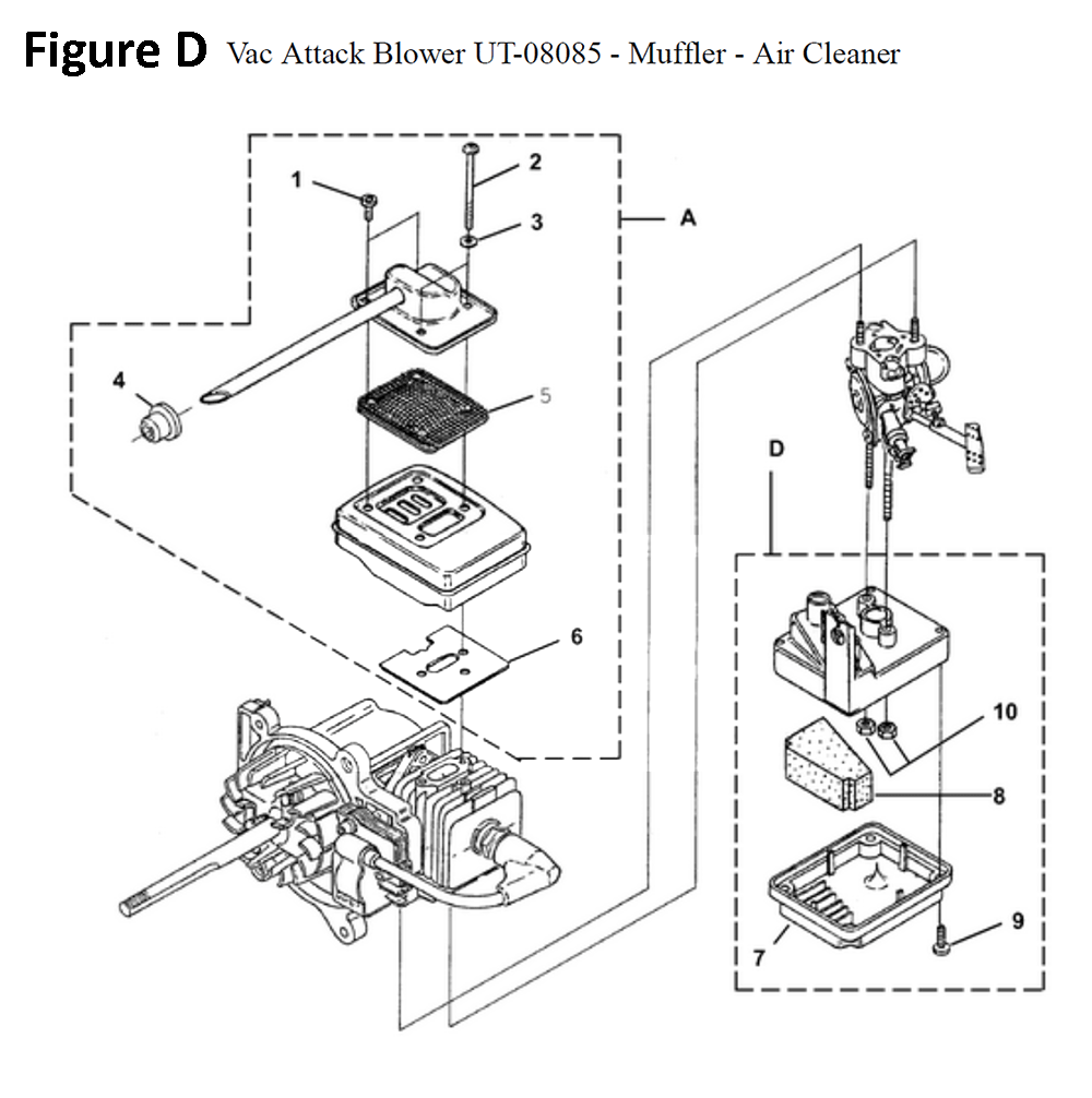 VacAttact-(UT-08085)-homelite-PB-4Break Down