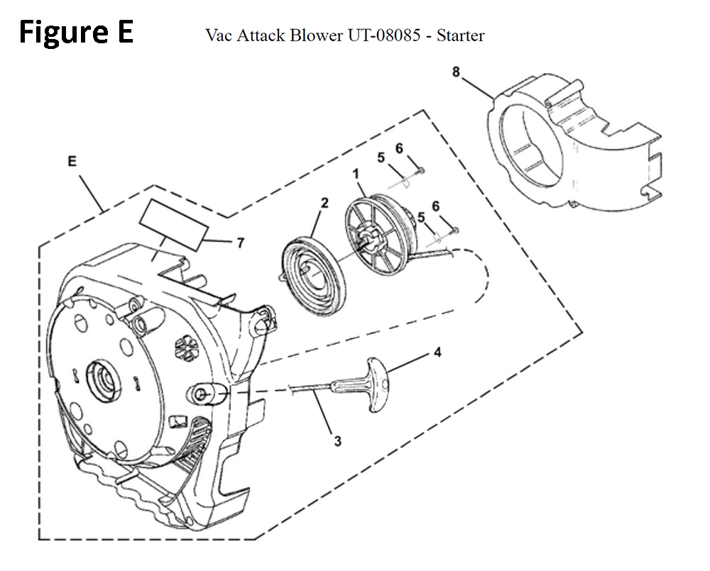 VacAttact-(UT-08085)-homelite-PB-5Break Down