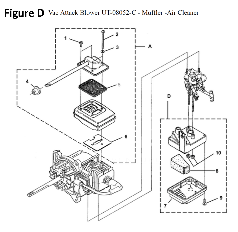 VackAttack-(UT-08052-C)-homelite-PB-4Break Down