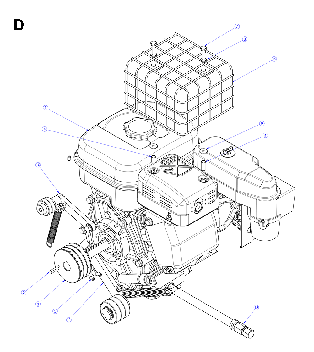 X750-(574649407)-Husqvarna-PB-4Break Down