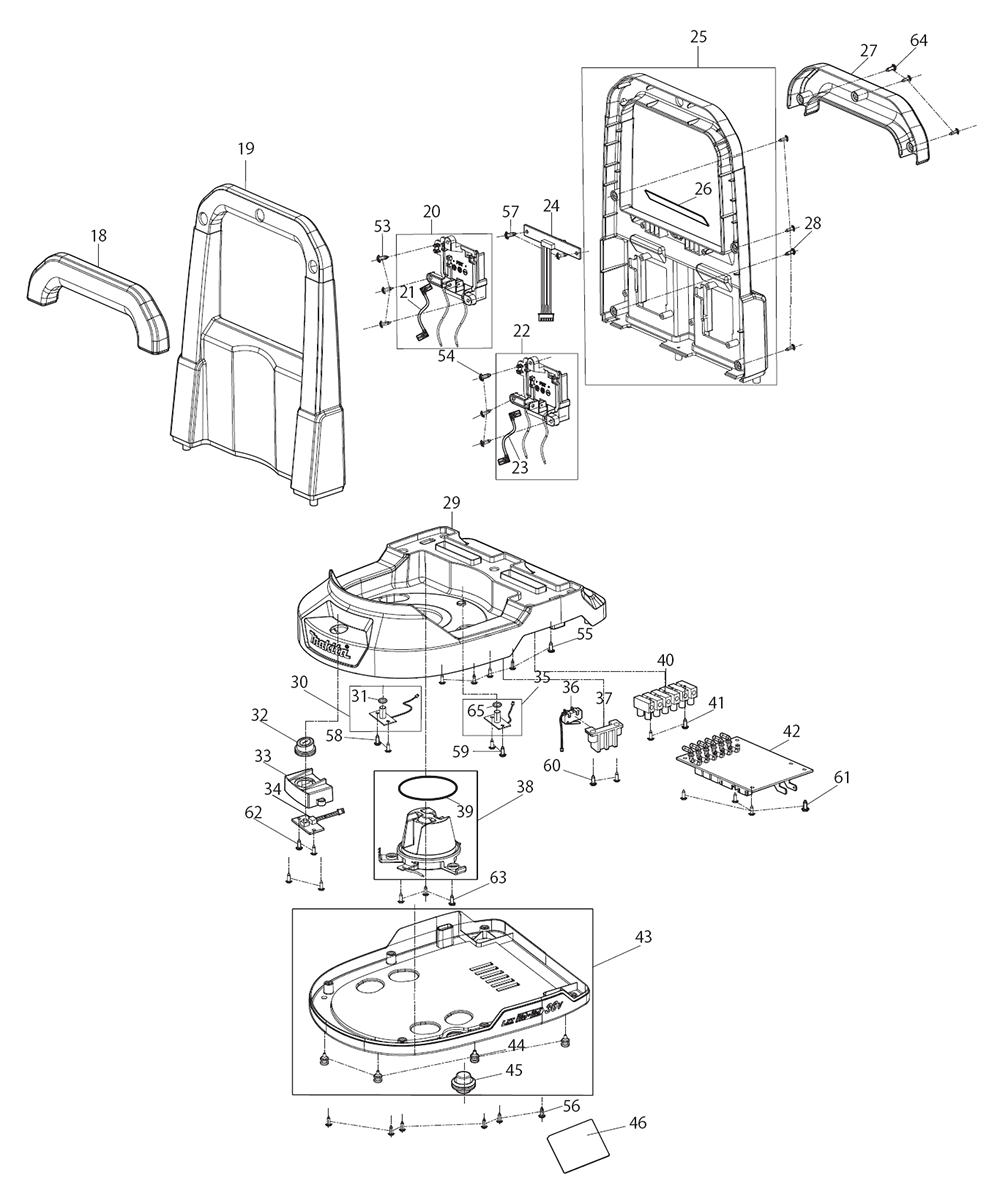 XTK01Z-makita-PB-1Break Down