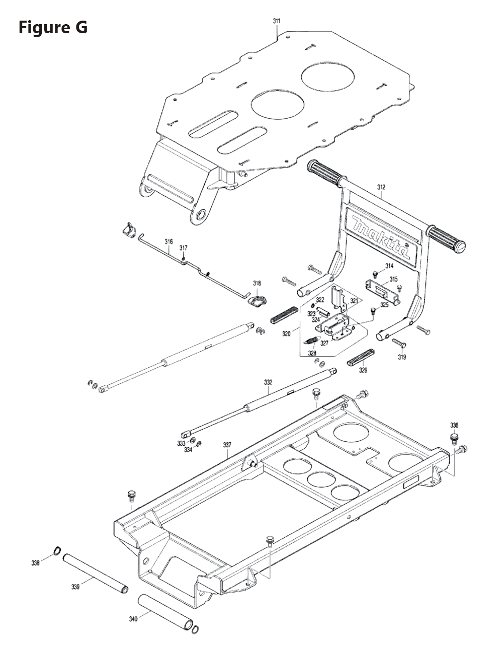 XUC05Z-makita-PB-7Break Down