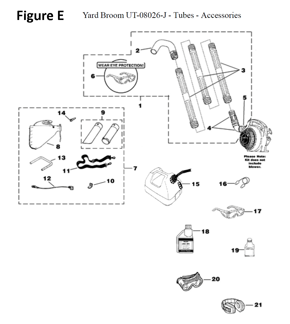 Yard-Broom-(UT-08026-J)-homelite-PB-5Break Down