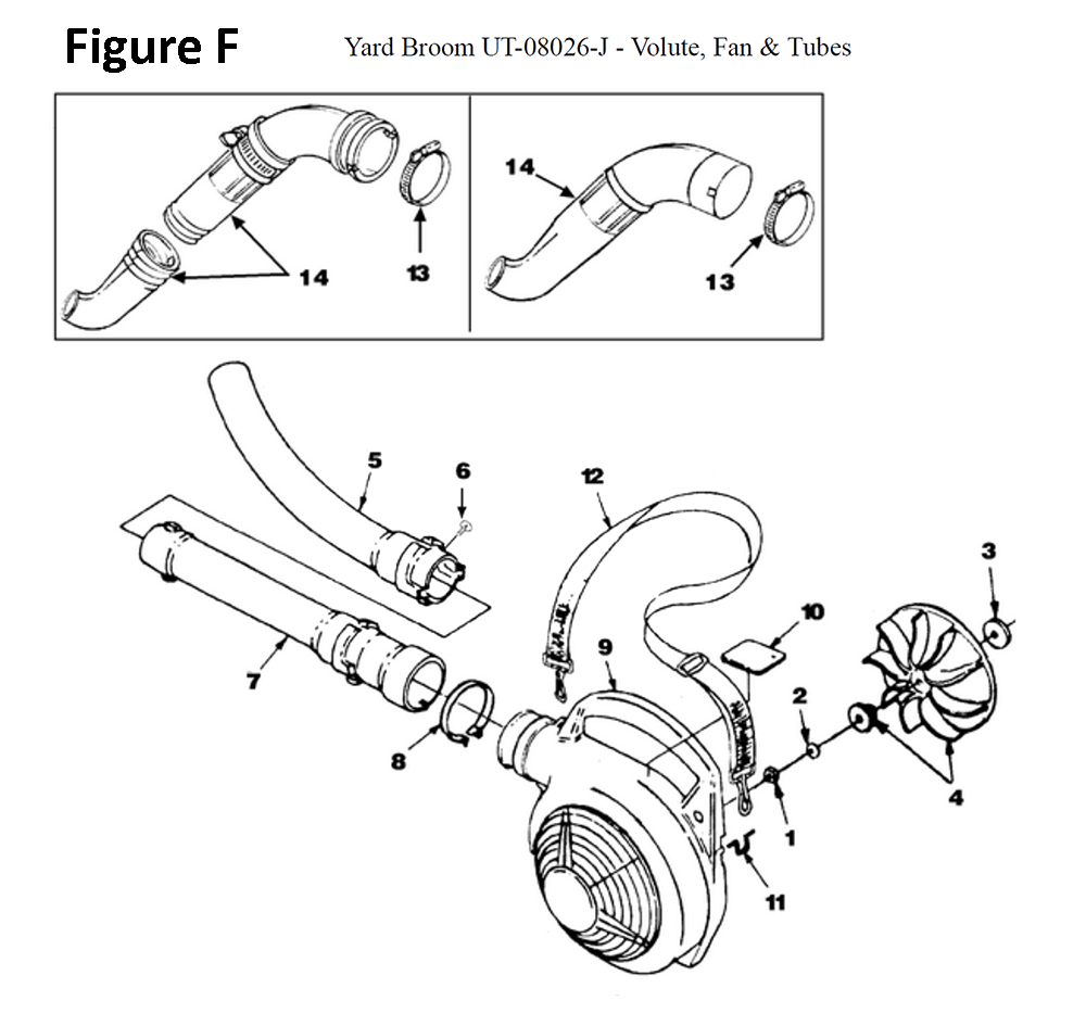 Yard-Broom-(UT-08026-J)-homelite-PB-6Break Down