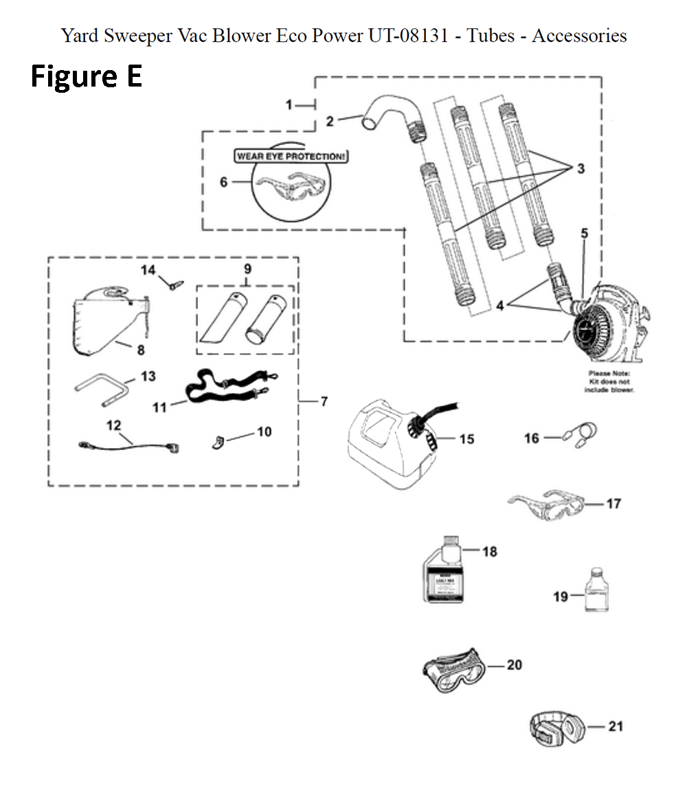 Yard-Sweeper-(UT-08131)-homelite-PB-5Break Down