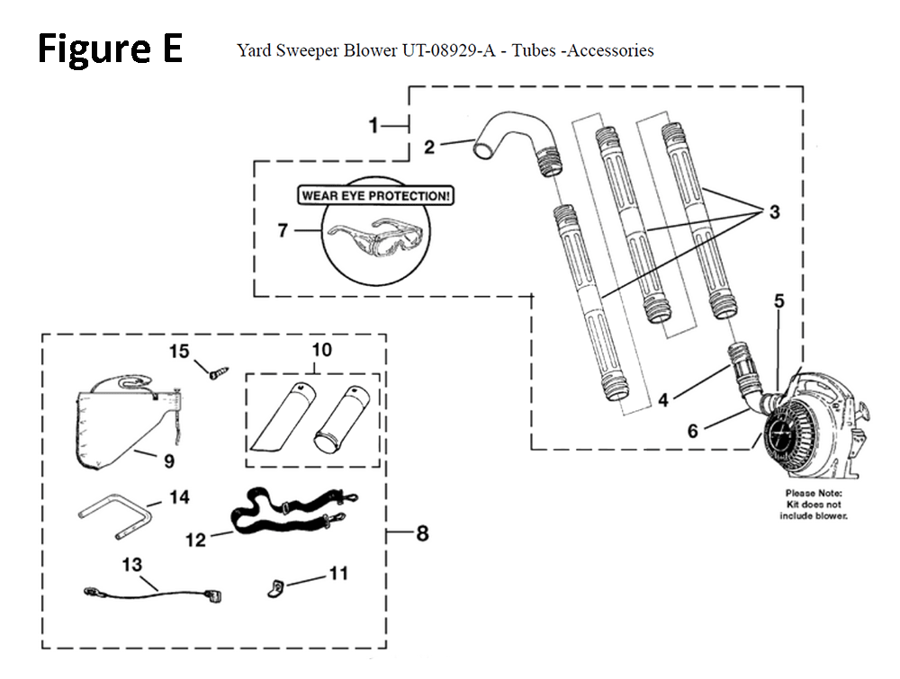Yard-Sweeper-(UT-08929-A)-homelite-PB-5Break Down