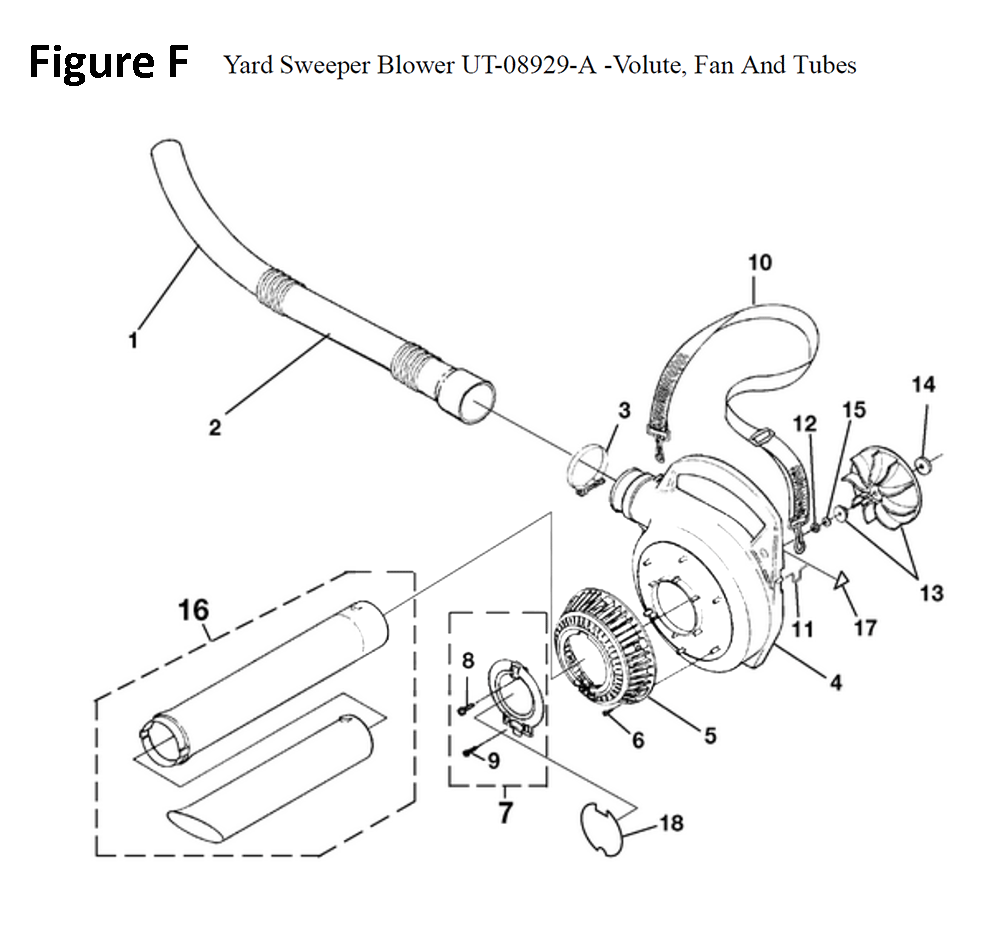 Yard-Sweeper-(UT-08929-A)-homelite-PB-6Break Down