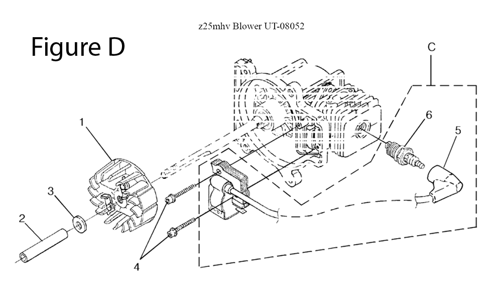 Z25MHV-(UT-08052)-homelite-PB-4Break Down