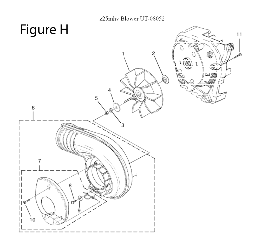 Z25MHV-(UT-08052)-homelite-PB-8Break Down
