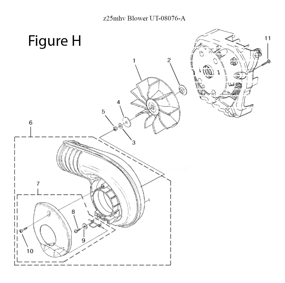 Z25MHV-(UT-08076-A)-homelite-PB-8Break Down